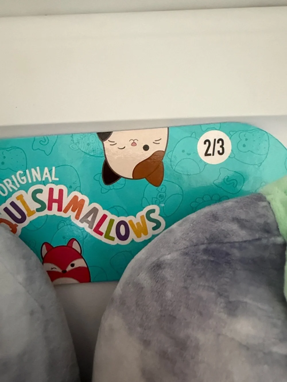 Adorable Kids Squishmallow Slippers, Size 2/3, NWT Unisex